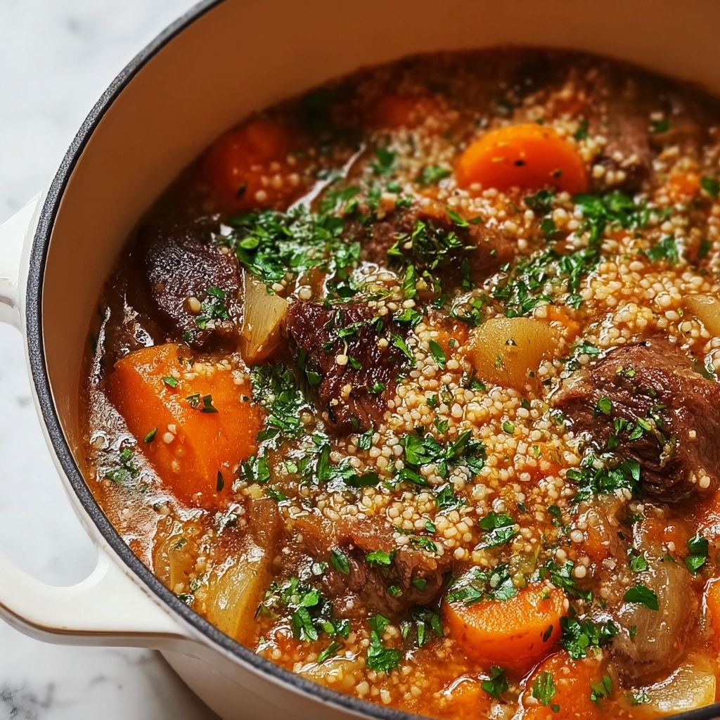 Beef and Barley Soup Recipe - Recipe Image