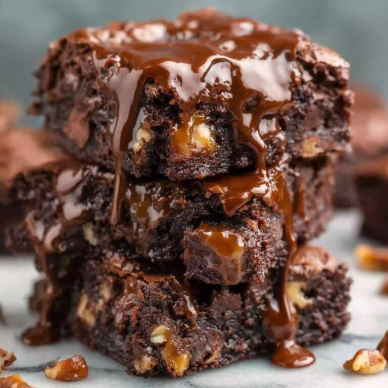 Turtles Brownies Recipe