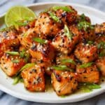 Bang Bang Salmon Bites with Spicy Thai Sauce Recipe