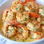 Spanish Garlic Shrimp with Saffron Recipe