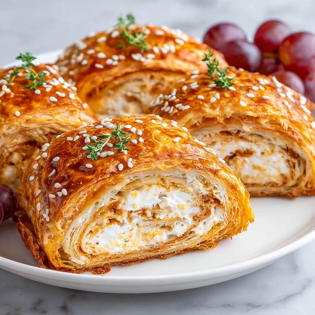 Garlic Herb Stuffed Sourdough Bread Recipe - Recipe Image
