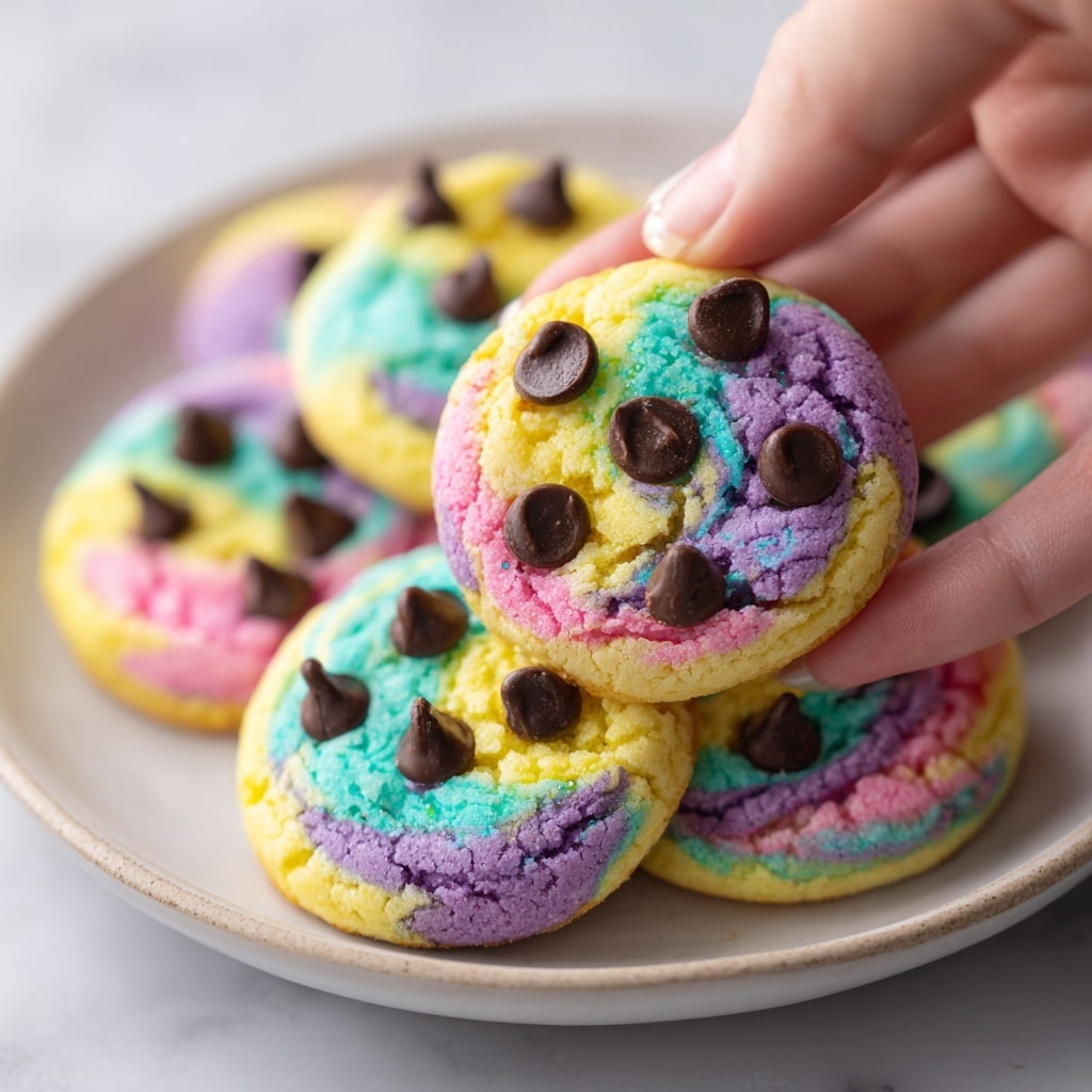 Easter Chocolate Chip Cookies Recipe - Recipe Image