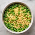 Creamy Parmesan Orzo with Peas Recipe