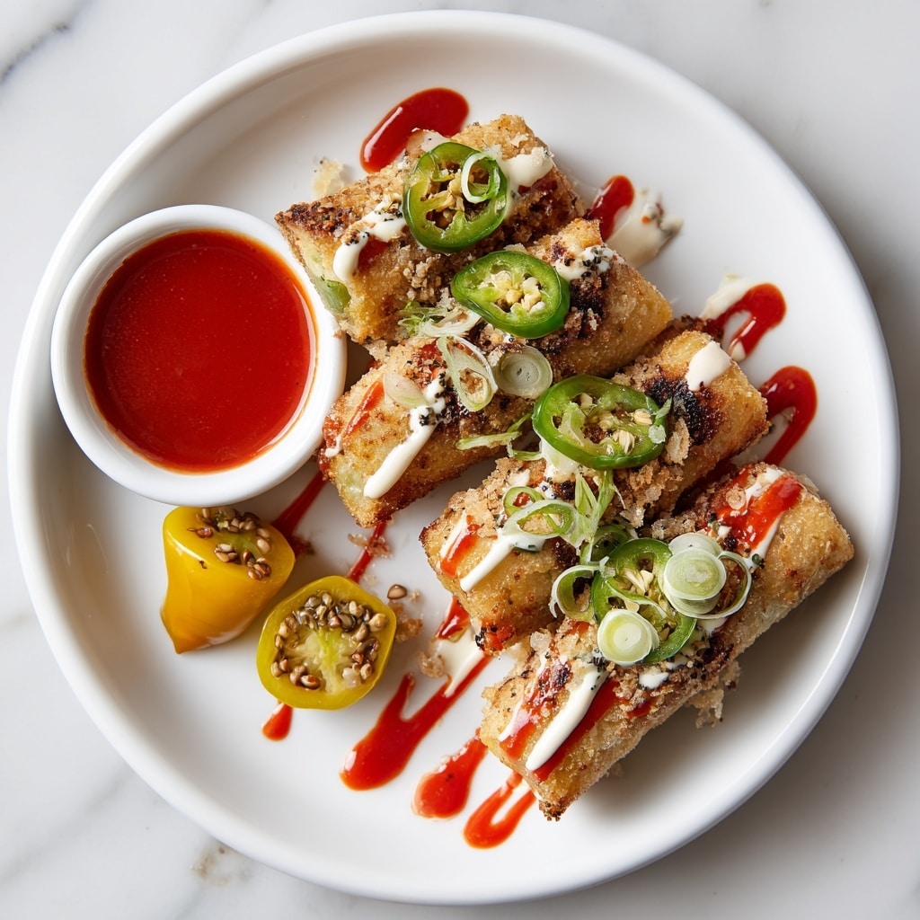 Jalapeño Cream Cheese Buffalo Chicken Taquitos Recipe - Recipe Image