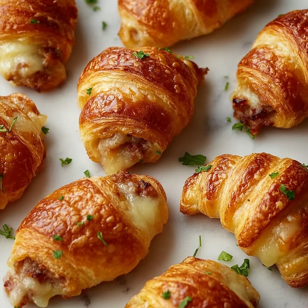 Sausage Cream Cheese Crescents Recipe - Recipe Image