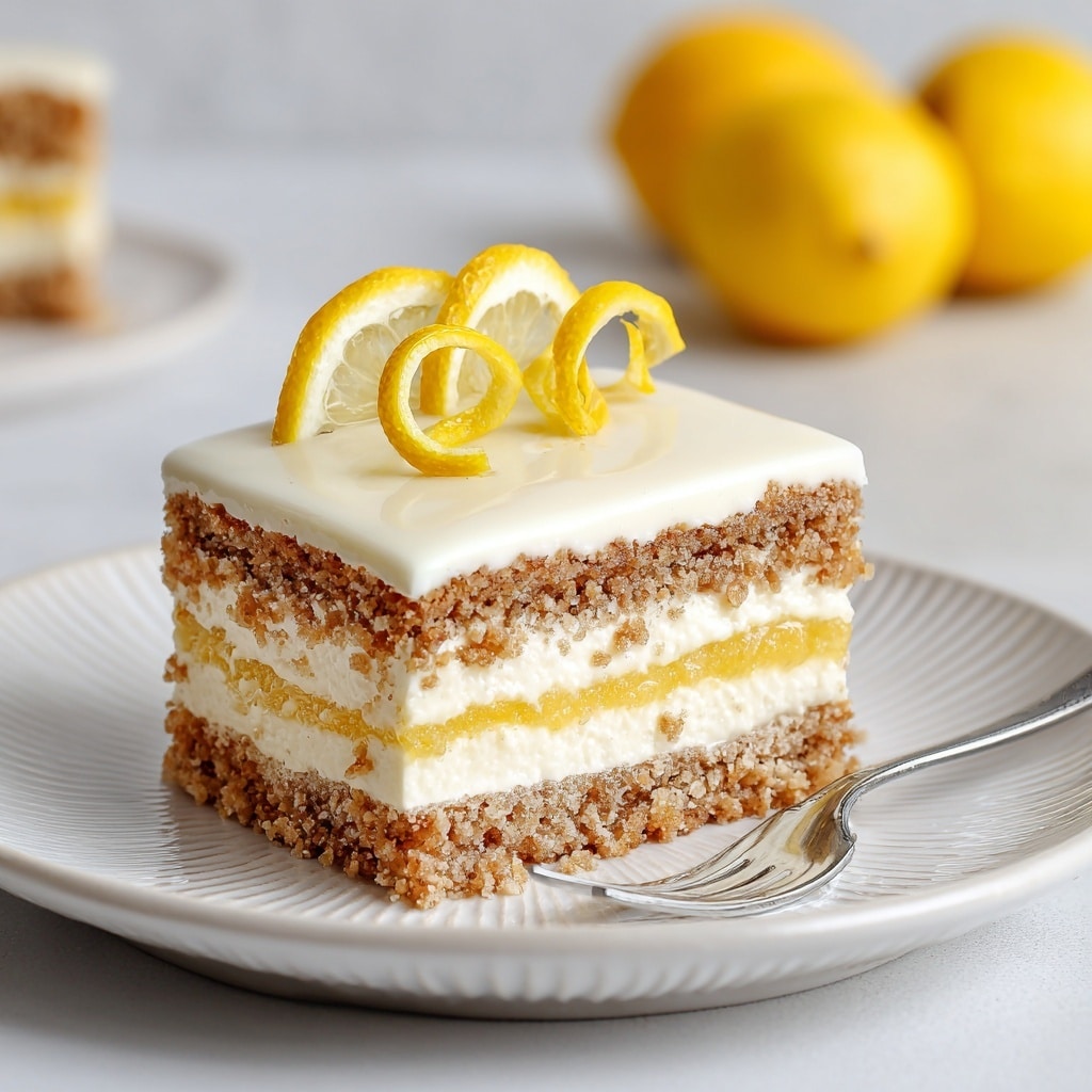 Lemon Icebox Cake Recipe - Recipe Image
