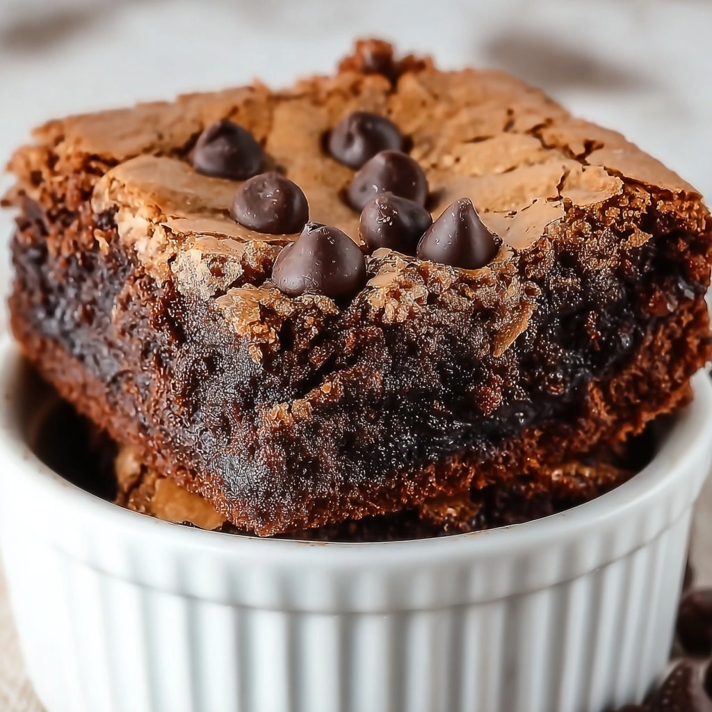 Brookie For One Recipe - Recipe Image