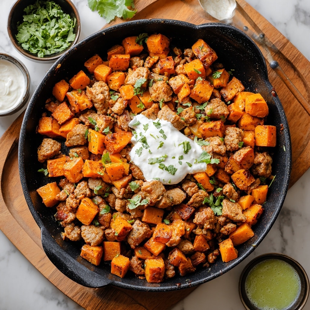 Turkey Sweet Potato Skillet Recipe - Recipe Image