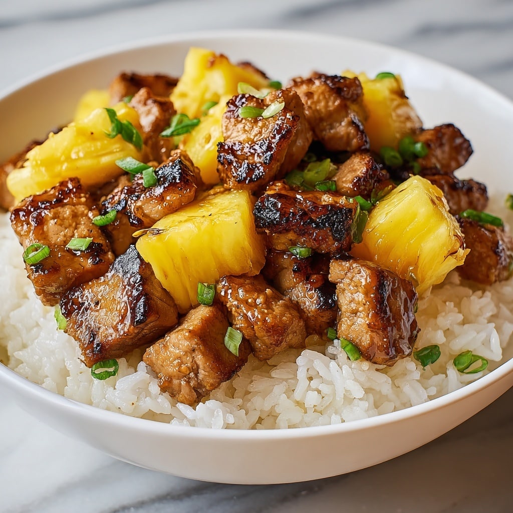 Tropical Pineapple Chicken & Rice Delight: A Flavorful Island-Inspired Meal Recipe - Recipe Image