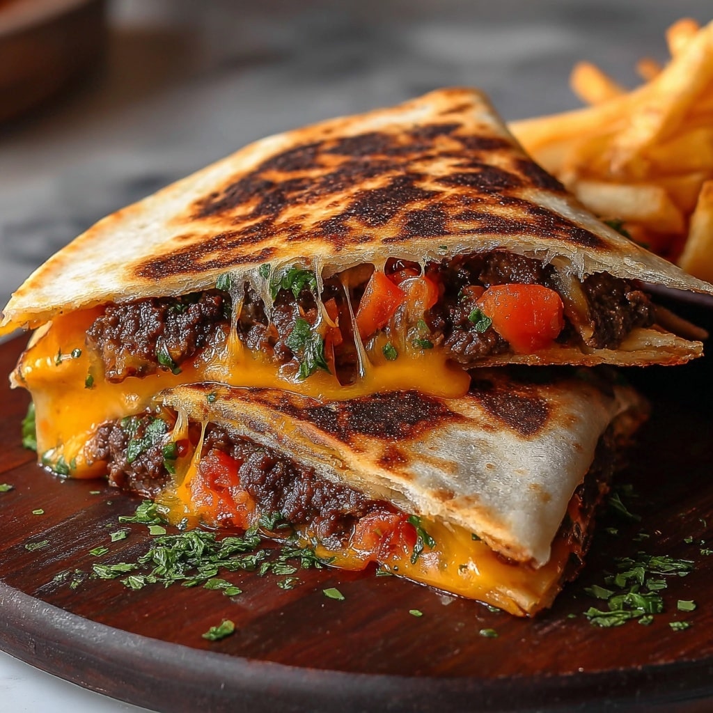 Quesadilla Burgers Recipe - Recipe Image