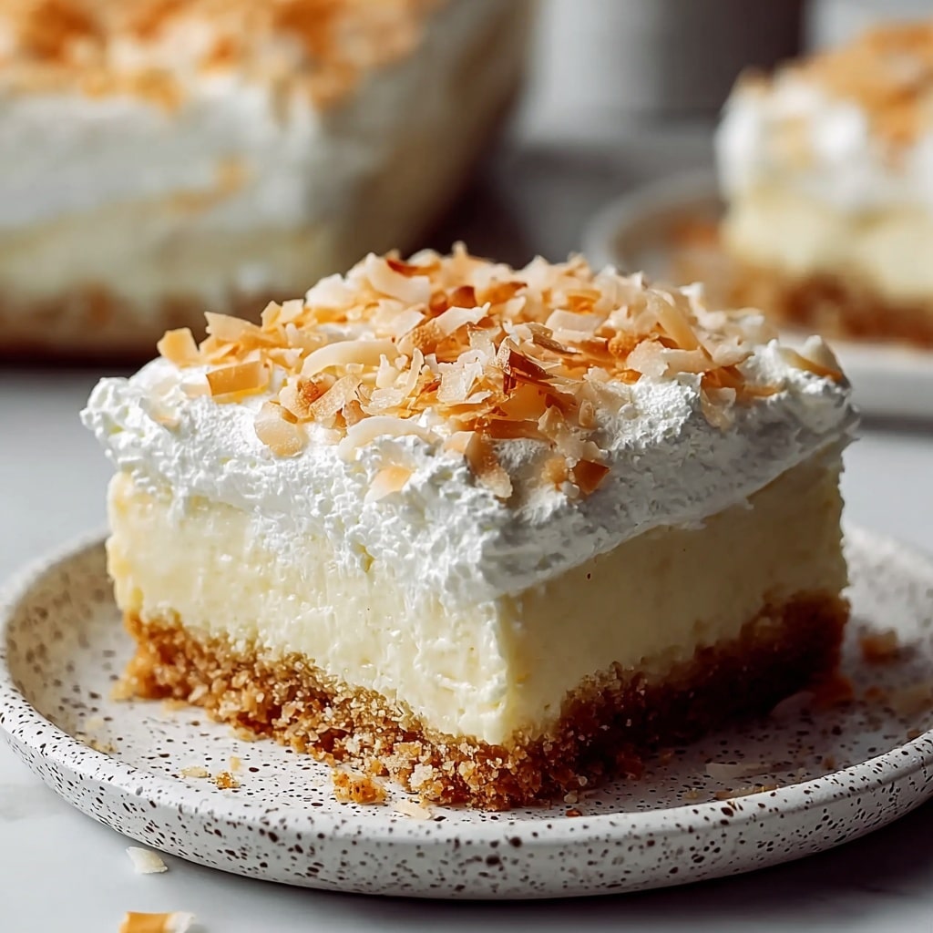 Island Dream Coconut Cream Bars Recipe - Recipe Image