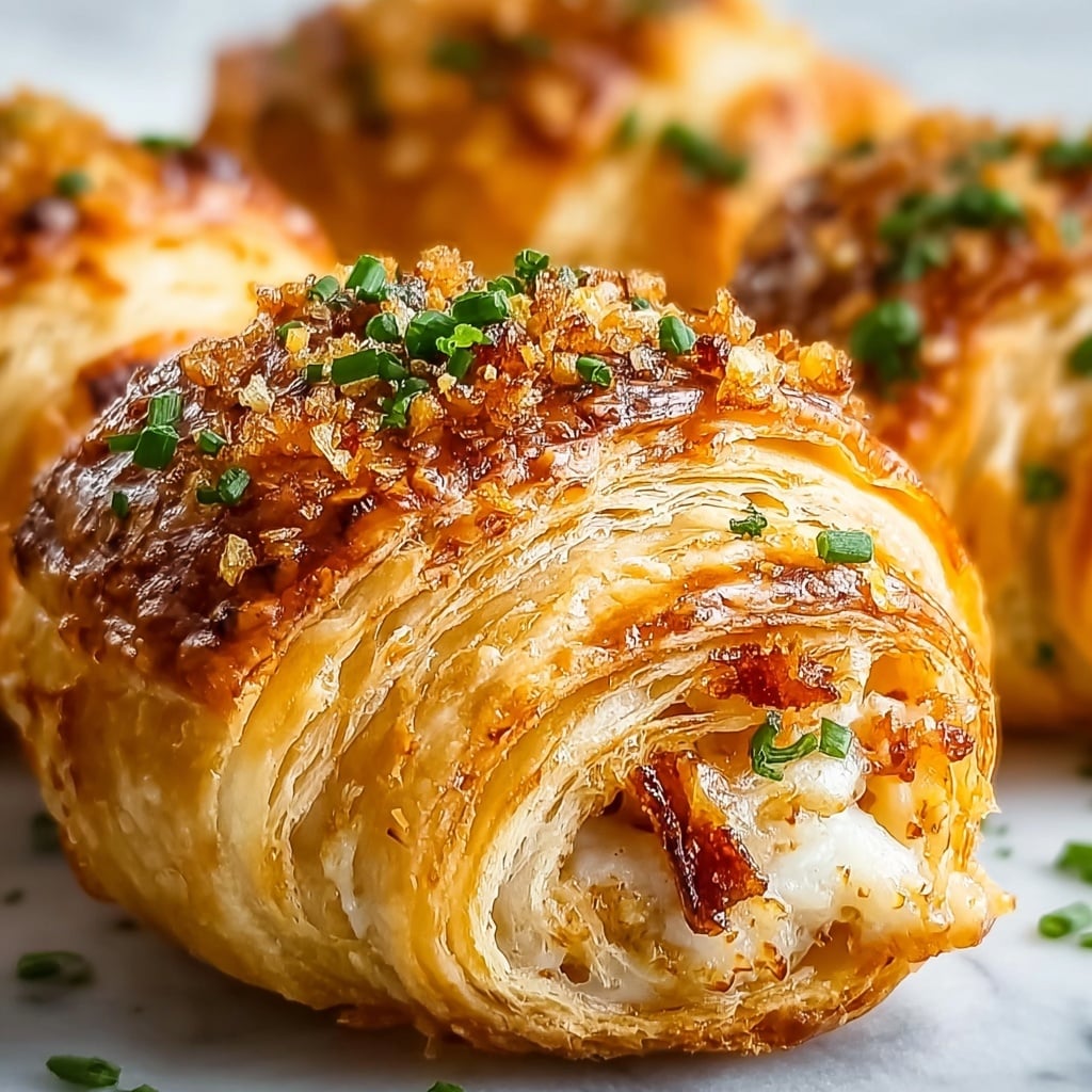 Crab & Cheese Filled Crescent Rolls Recipe - Recipe Image