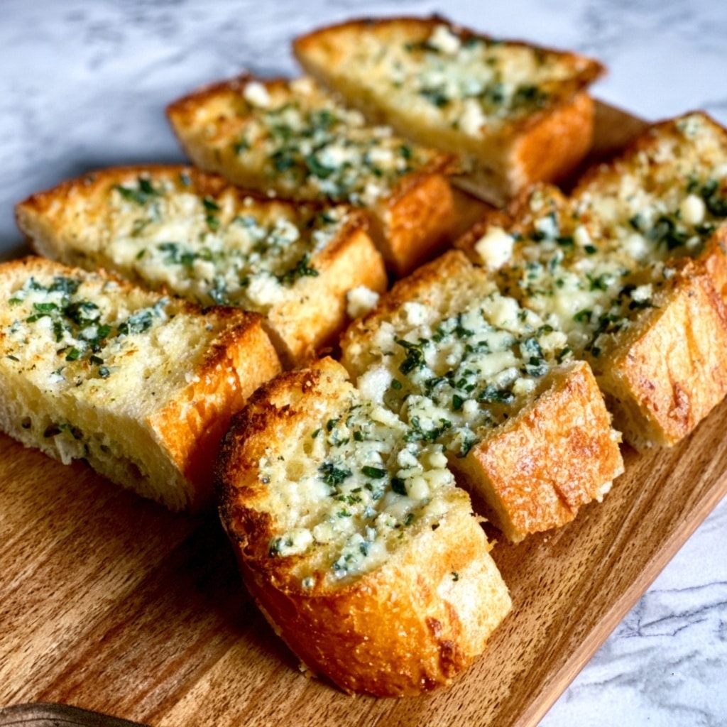 Garlic Parmesan Bread Recipe - Recipe Image