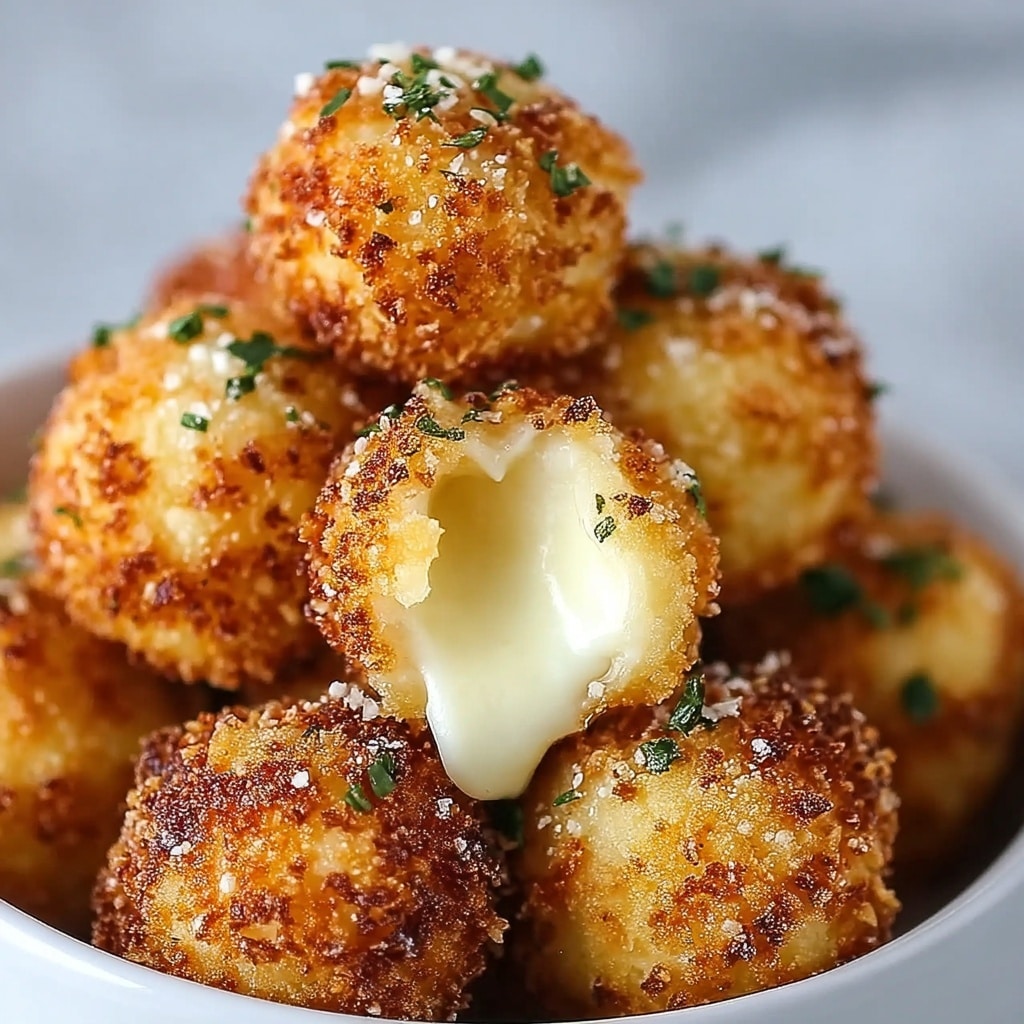 Cheesy Parmesan Mozzarella Bites Recipe - Recipe Image