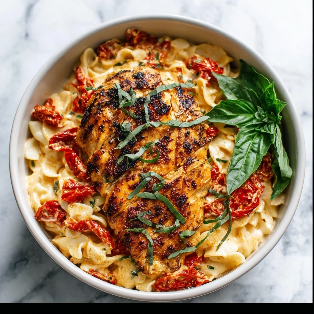 Garlic Basil Chicken with Tomato Butter Sauce Recipe 5 Garlic Basil Chicken with Tomato Butter Sauce Recipe - Recipe Image