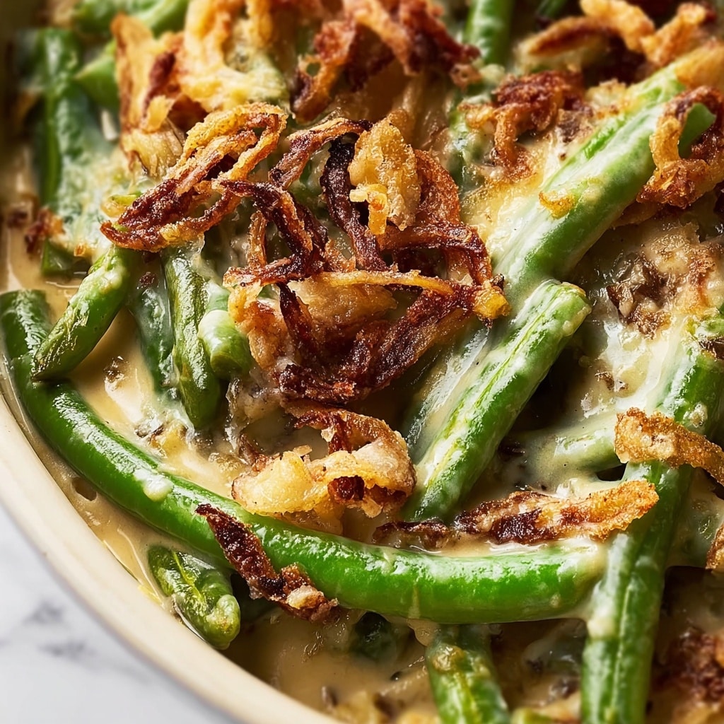 Homemade Green Bean Casserole Recipe 5 Homemade Green Bean Casserole Recipe - Recipe Image