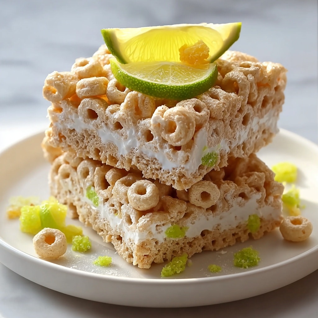 Key Lime Pie Rice Krispie Treats Recipe 5 Key Lime Pie Rice Krispie Treats Recipe - Recipe Image