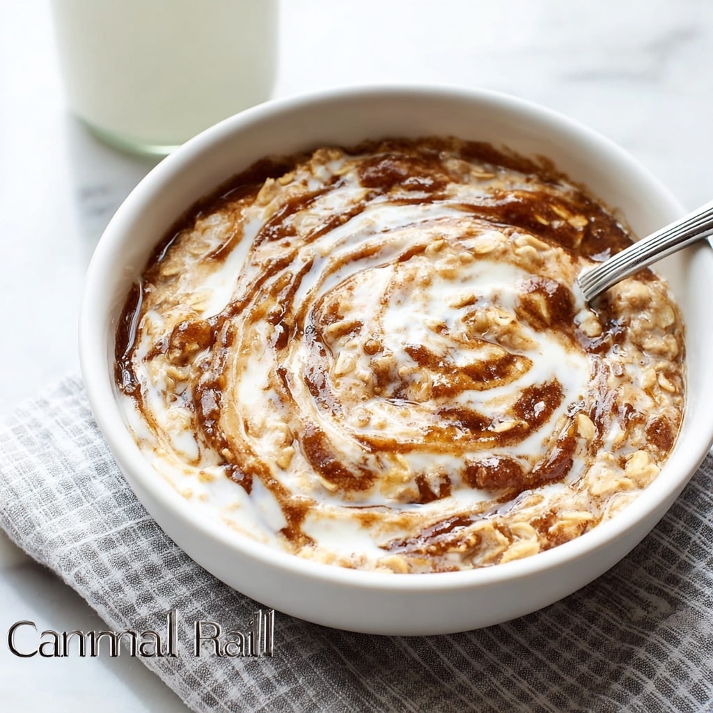 Cinnamon Roll Oatmeal Recipe