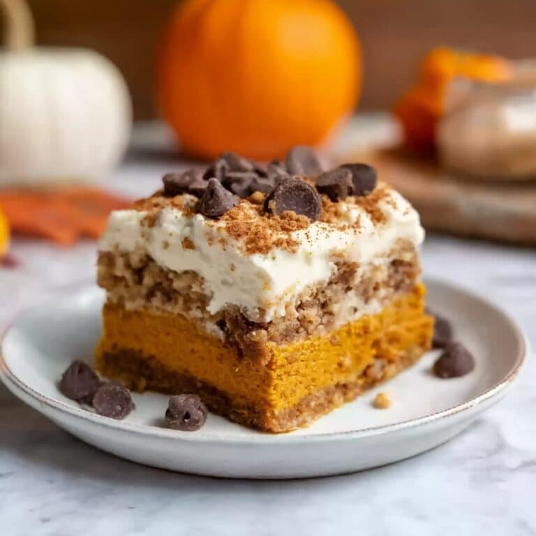 Spiced Pumpkin Earthquake Cake Recipe