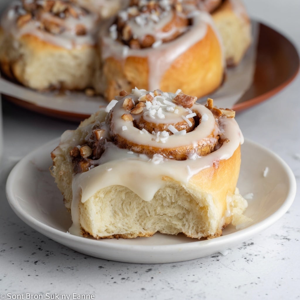 Breakfast Sweet Rolls with Coconut and Toffee Recipe 5 Breakfast Sweet Rolls with Coconut and Toffee Recipe - Recipe Image
