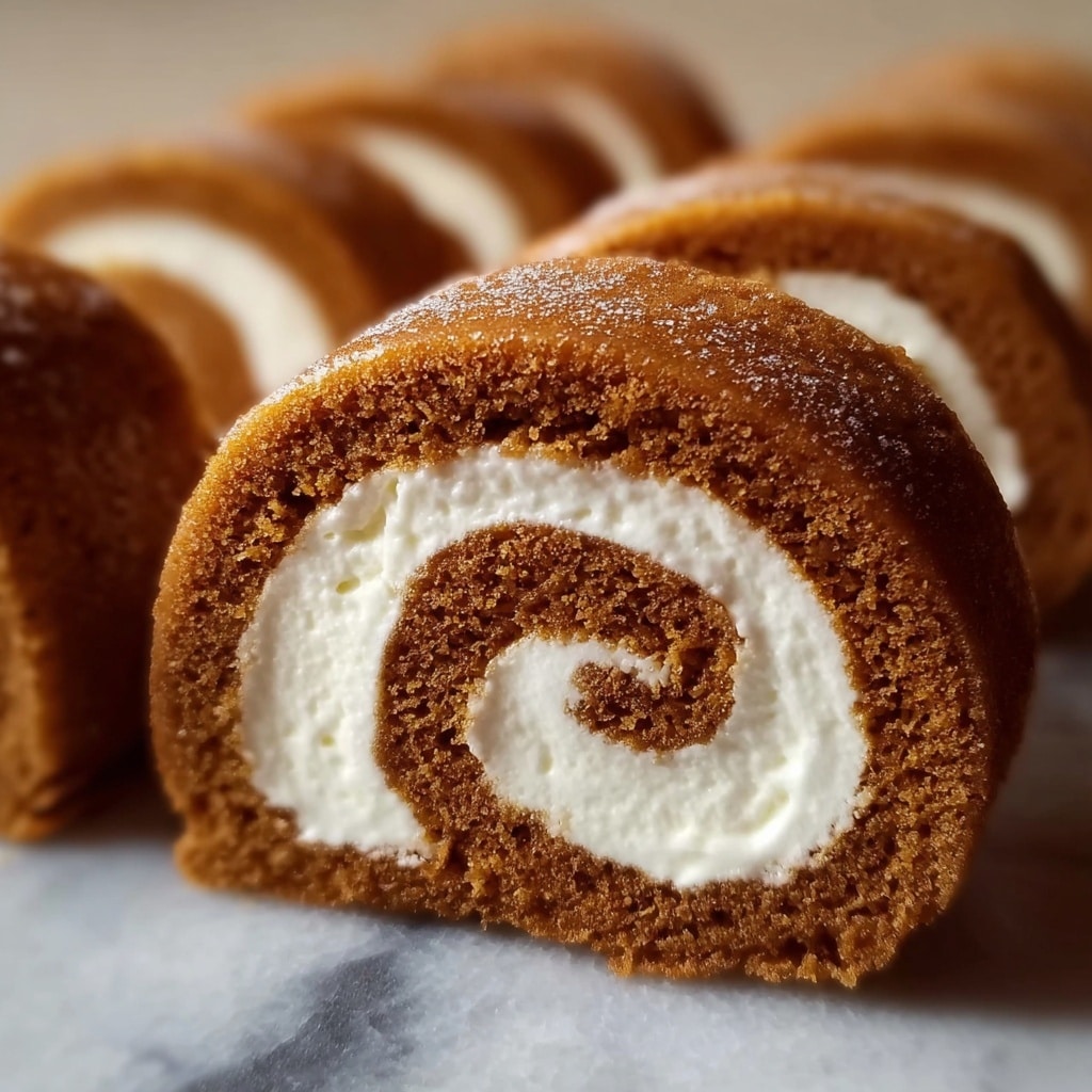 Pumpkin Roll: A Festive Holiday Dessert with Cream Cheese Filling Recipe 5 Pumpkin Roll: A Festive Holiday Dessert with Cream Cheese Filling Recipe - Recipe Image