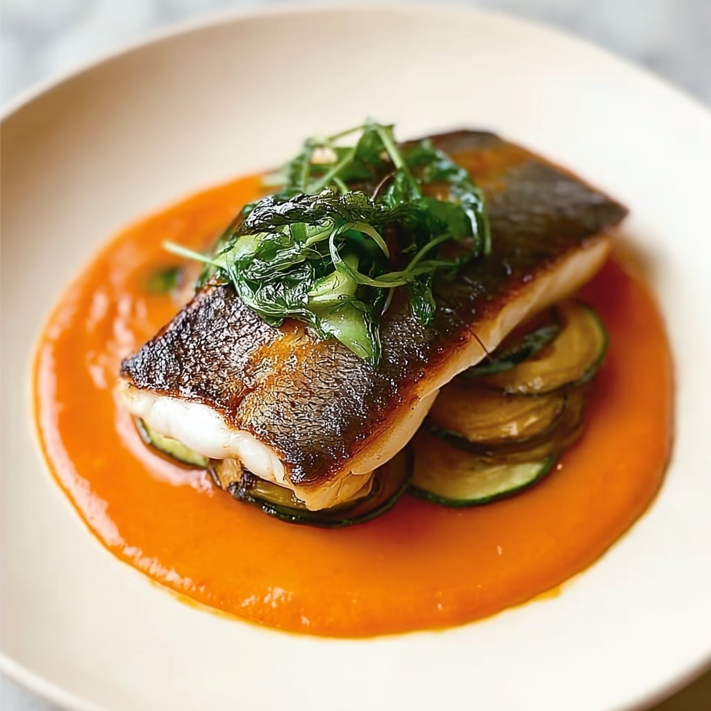 Glazed Trout with Carrot Purée and Spätzle Recipe
