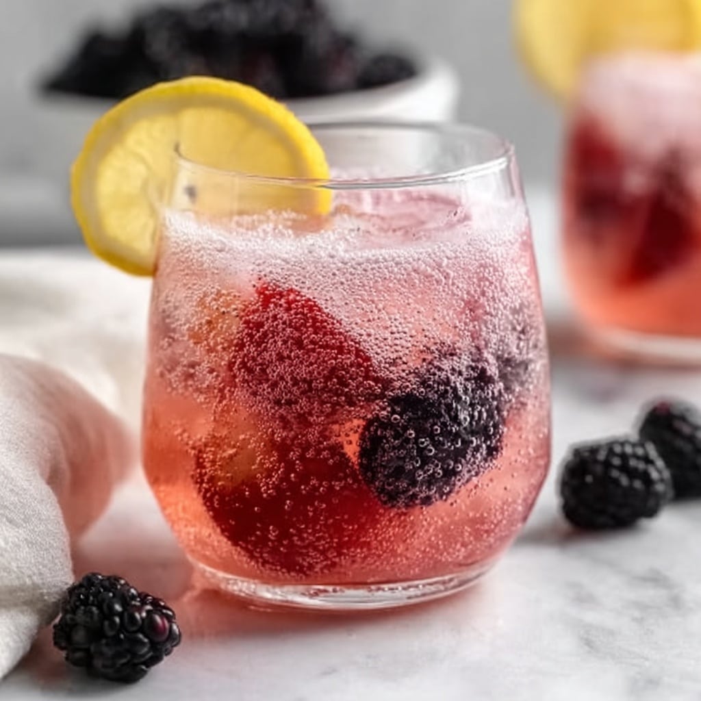 Strawberry Sparkler Mocktail Recipe