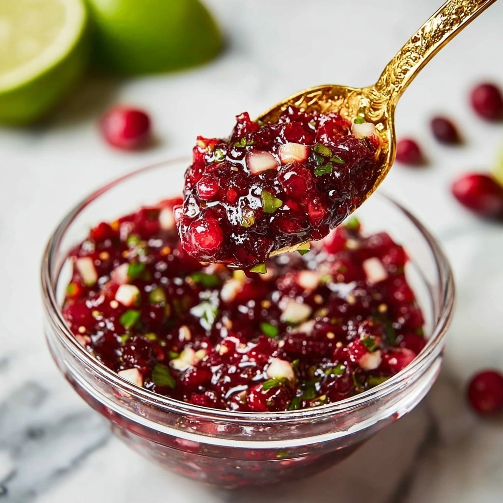 Spicy Cranberry Salsa Recipe 5 Spicy Cranberry Salsa Recipe - Recipe Image