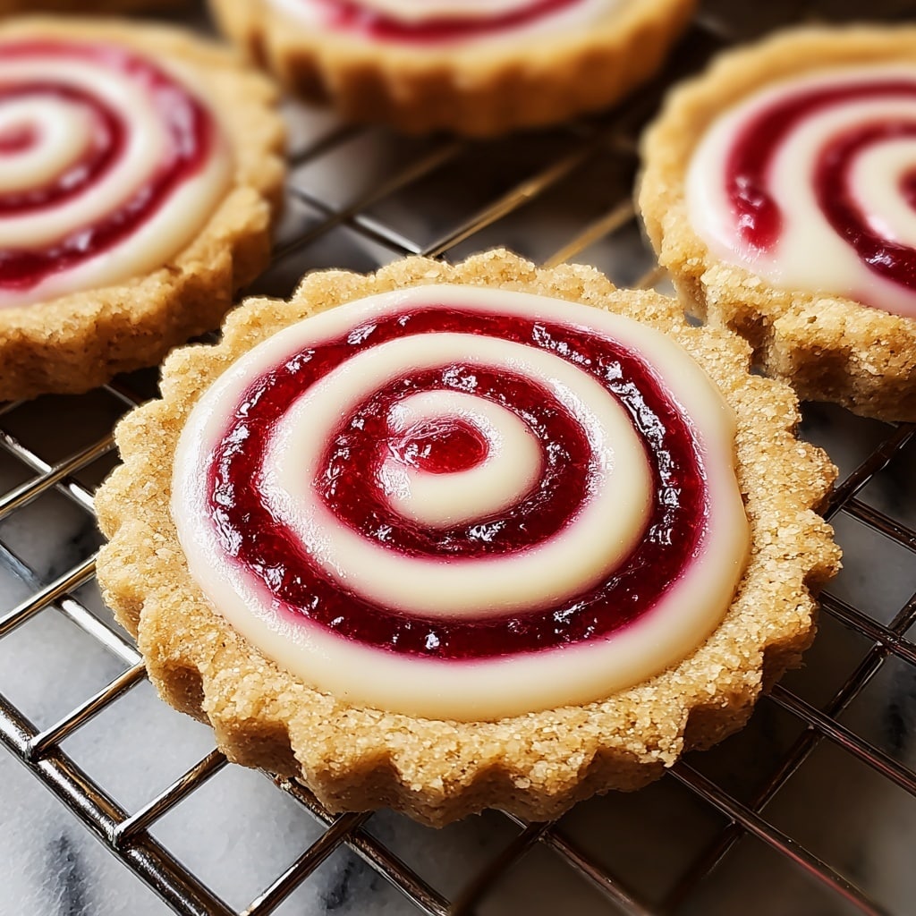 Raspberry Swirl Shortbread Cookies Recipe 5 Raspberry Swirl Shortbread Cookies Recipe - Recipe Image