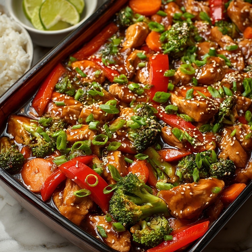 Teriyaki Chicken & Stir Fry Casserole Recipe