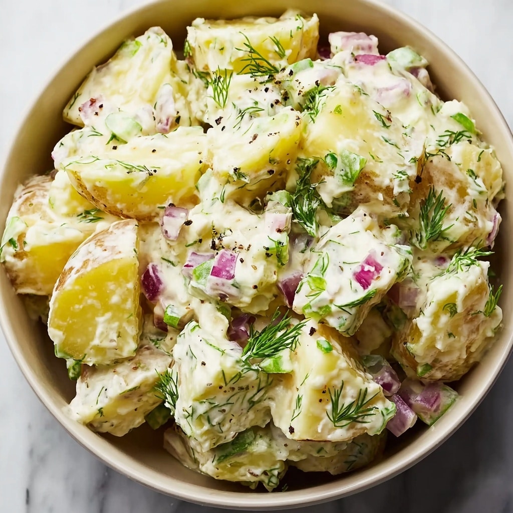 Dill Pickle Potato Salad Recipe