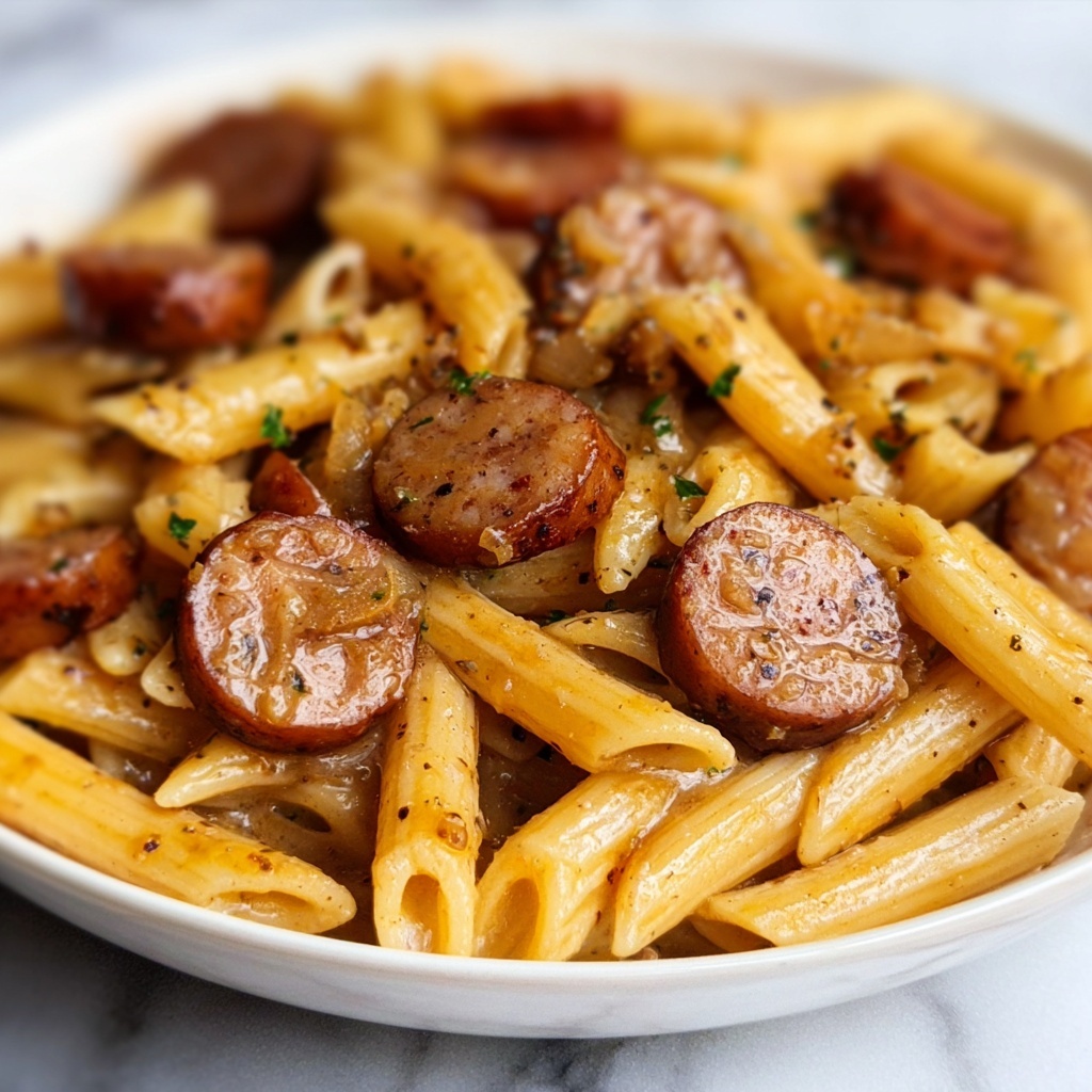 Sweet and Tangy BBQ Sausage Pasta Recipe 5 Sweet and Tangy BBQ Sausage Pasta Recipe - Recipe Image