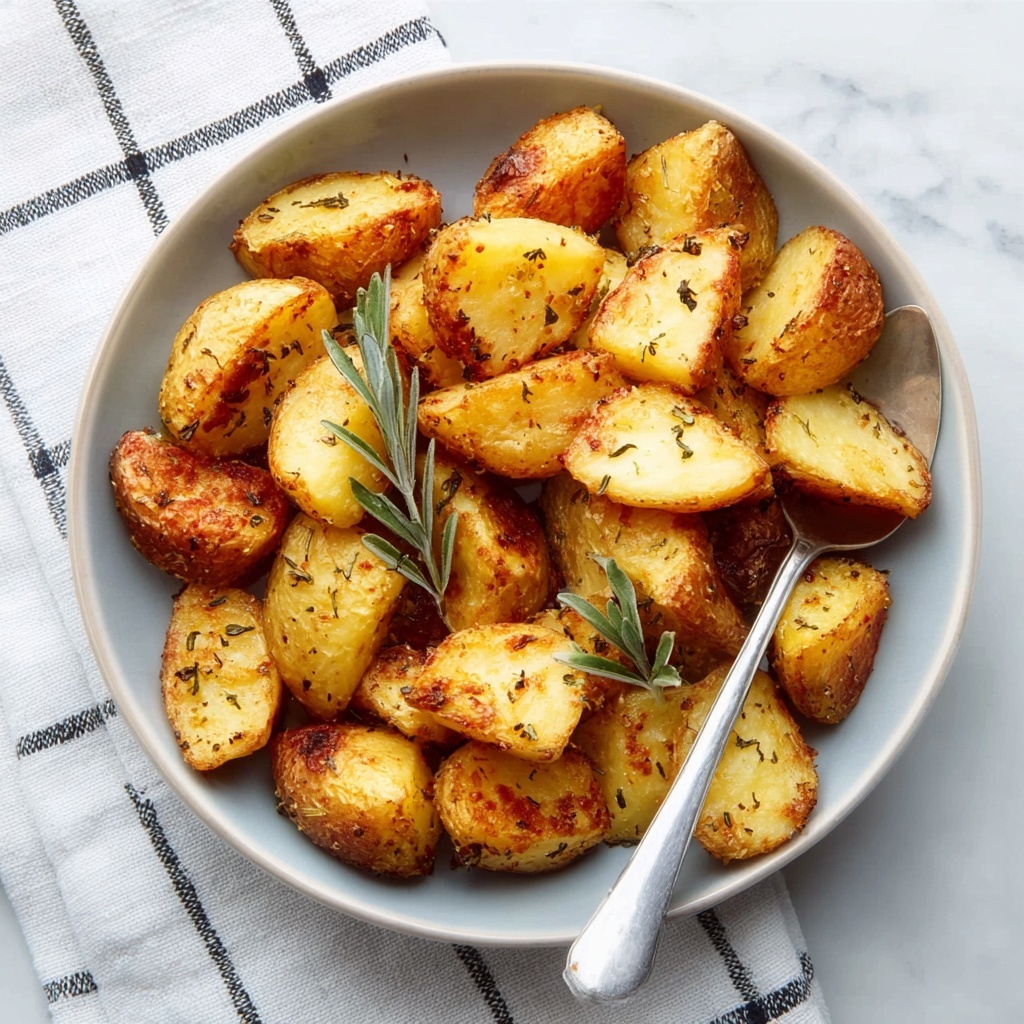 Crispy Herb Roasted Potatoes Recipe 5 Crispy Herb Roasted Potatoes Recipe - Recipe Image