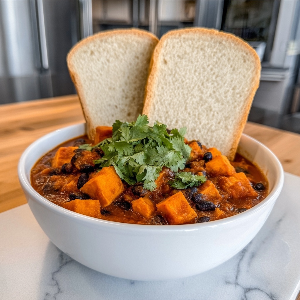 Spiced Sweet Potato and Black Bean Stew Recipe 5 Spiced Sweet Potato and Black Bean Stew Recipe - Recipe Image