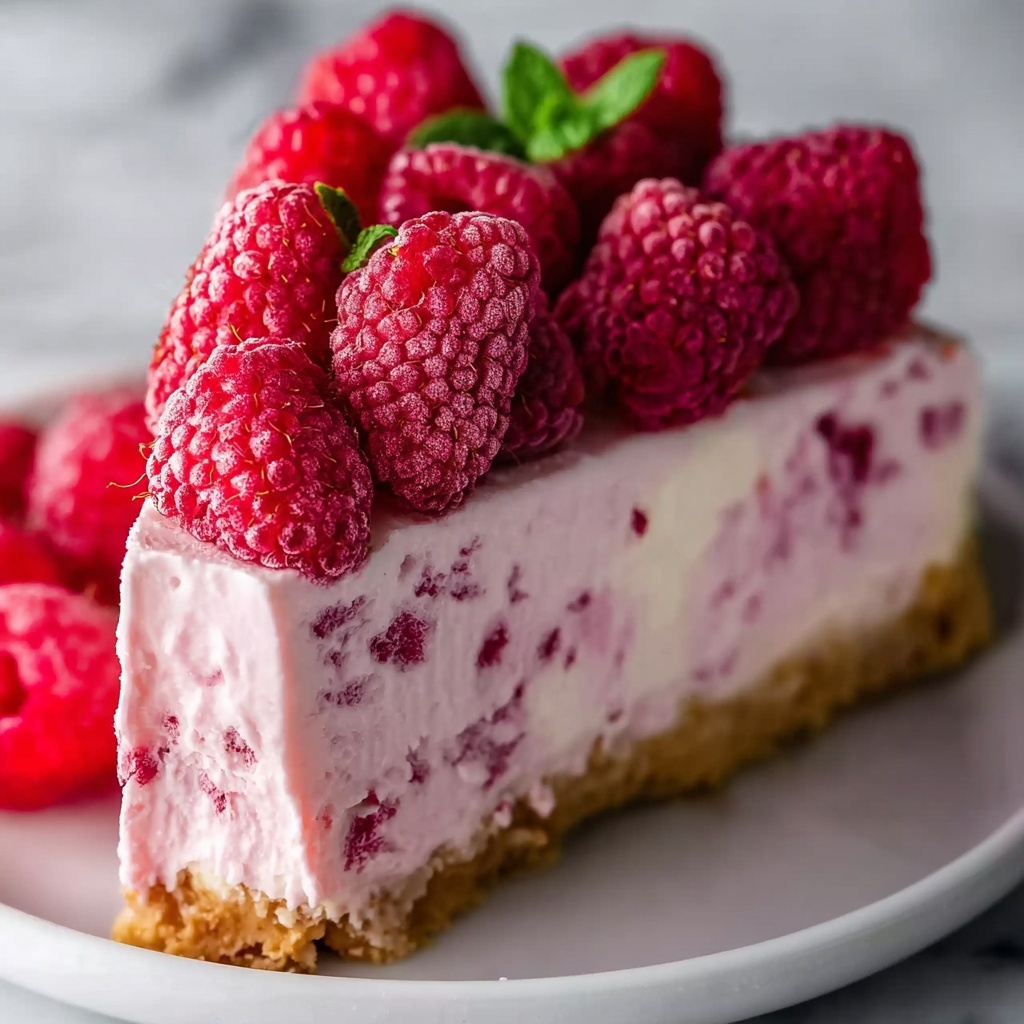 No-Bake Raspberry Cheesecake Recipe 5 No-Bake Raspberry Cheesecake Recipe - Recipe Image