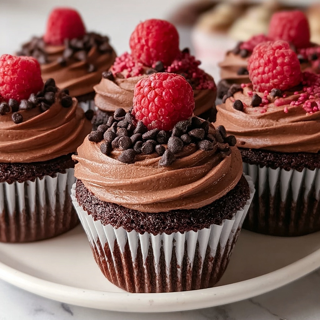 Decadent Raspberry Chocolate Lava Cupcakes Recipe 5 Decadent Raspberry Chocolate Lava Cupcakes Recipe - Recipe Image