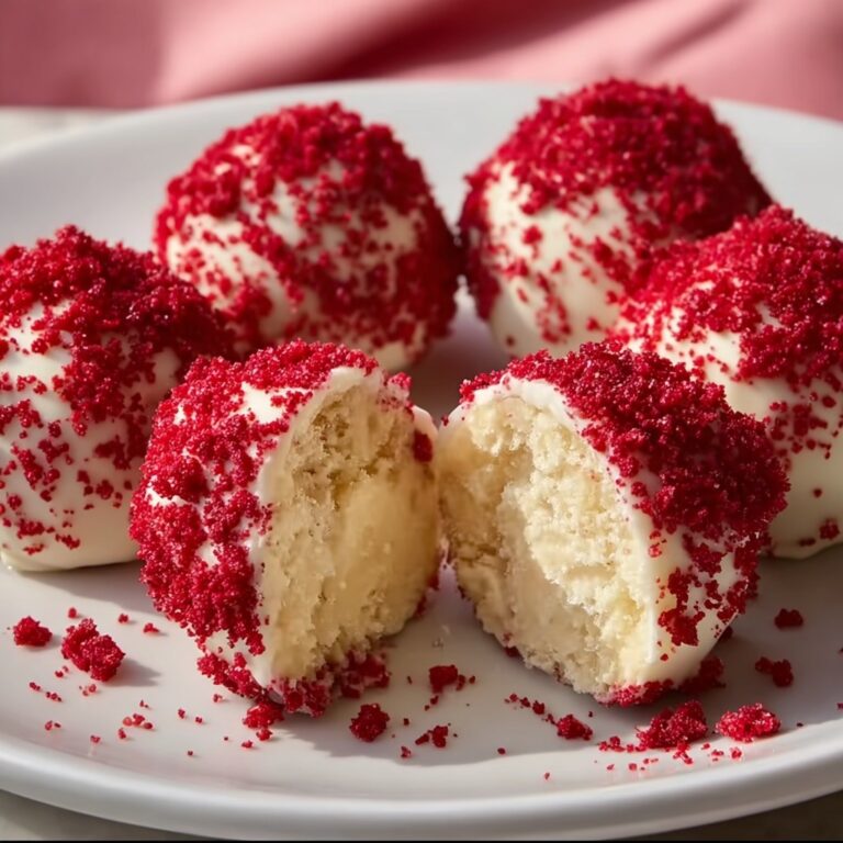 Red Velvet Cheesecake Balls Recipe