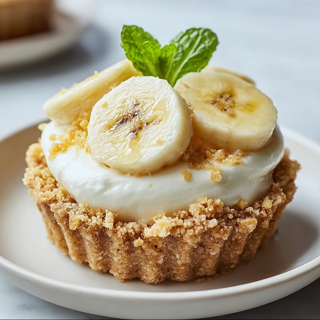 No-Bake Mini Banana Cream Pies Recipe 5 No-Bake Mini Banana Cream Pies Recipe - Recipe Image