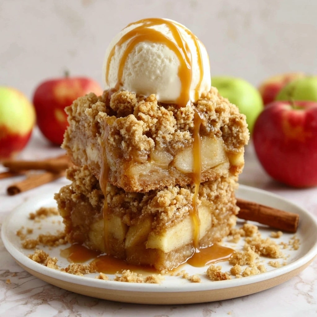 Apple Pie Bars with Oat Streusel Recipe