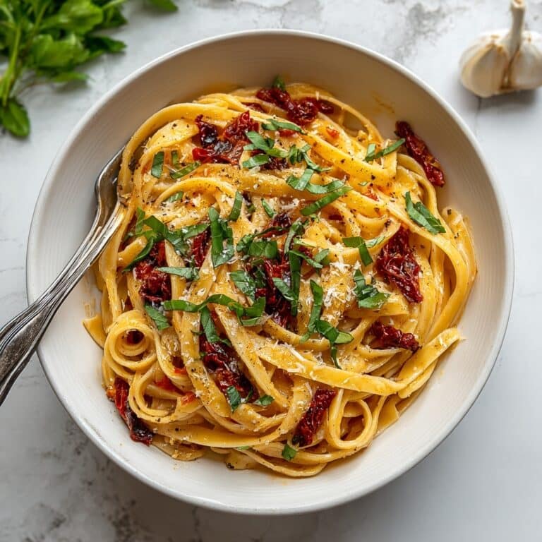 Vegan Creamy Sun-Dried Tomato Pasta Recipe