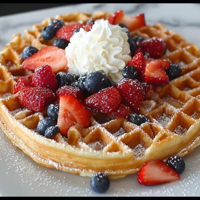 Quick High Protein Waffles Recipe