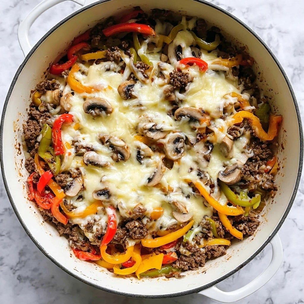 Philly Cheesesteak Casserole Recipe 5 Philly Cheesesteak Casserole Recipe - Recipe Image