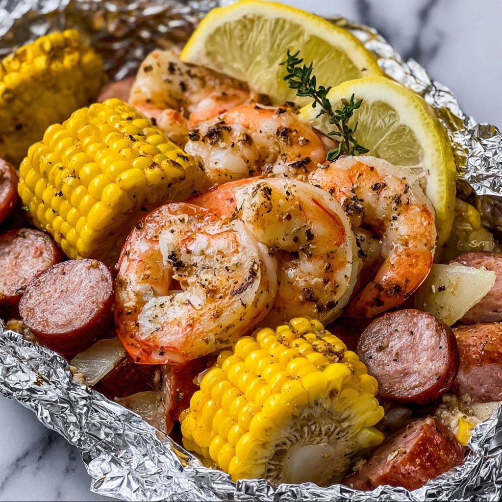Shrimp Boil Foil Packets Recipe 5 Shrimp Boil Foil Packets Recipe - Recipe Image