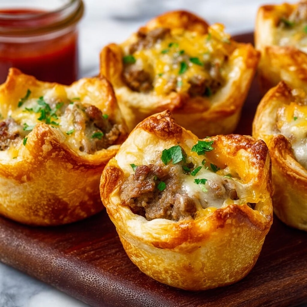 Crescent Roll Taco Cups Recipe 5 Crescent Roll Taco Cups Recipe - Recipe Image