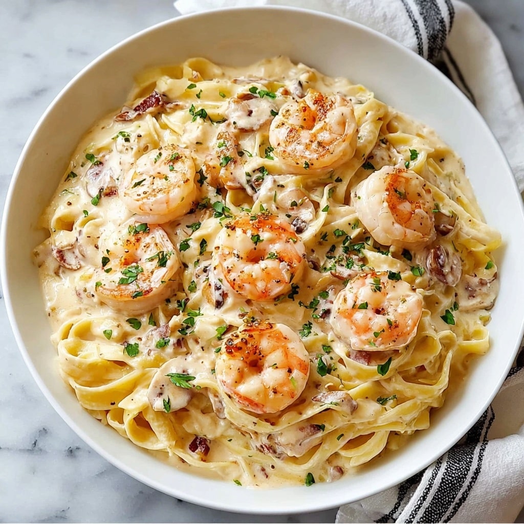 Shrimp Alfredo Recipe 5 Shrimp Alfredo Recipe - Recipe Image