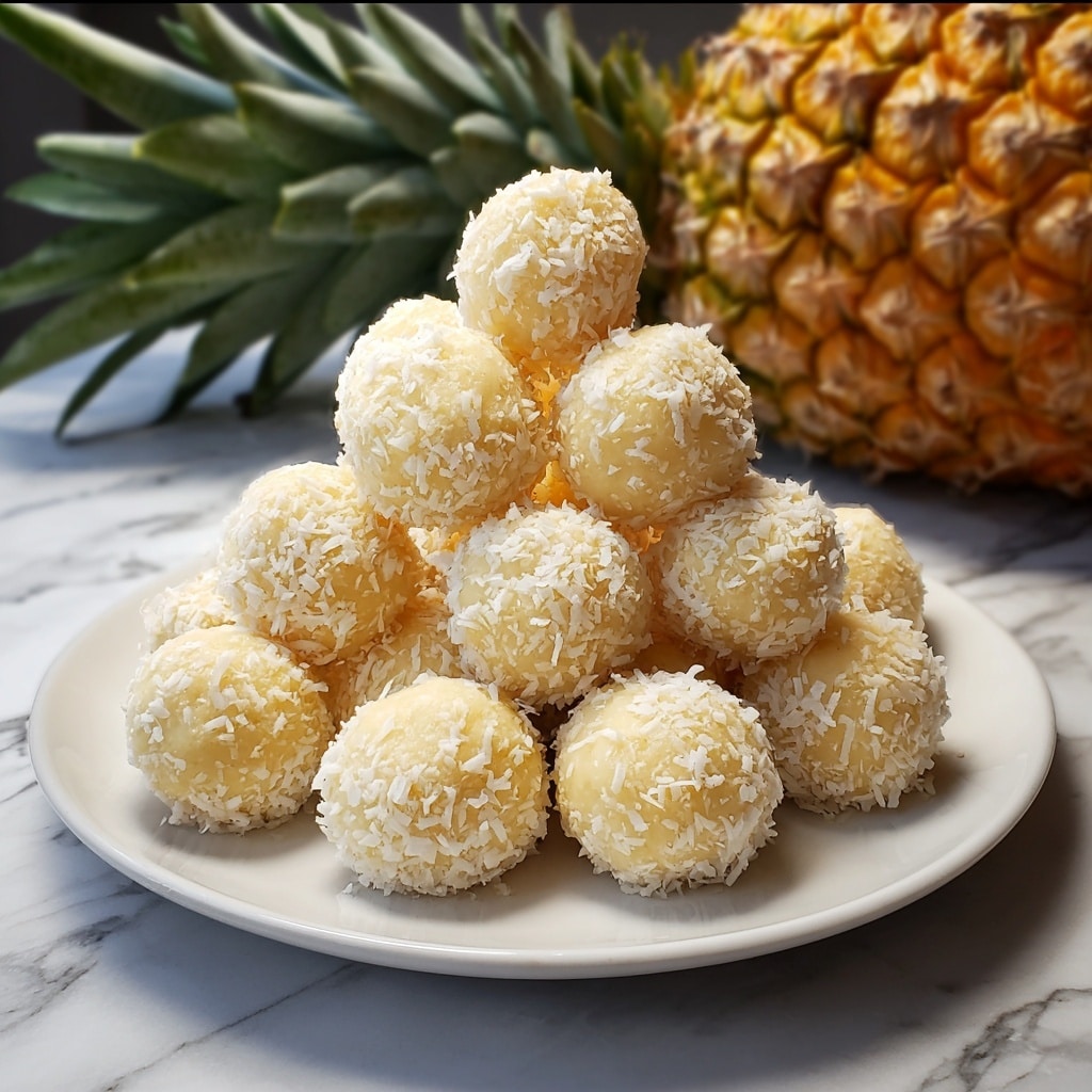 Pineapple Christmas Balls Recipe 5 Pineapple Christmas Balls Recipe - Recipe Image