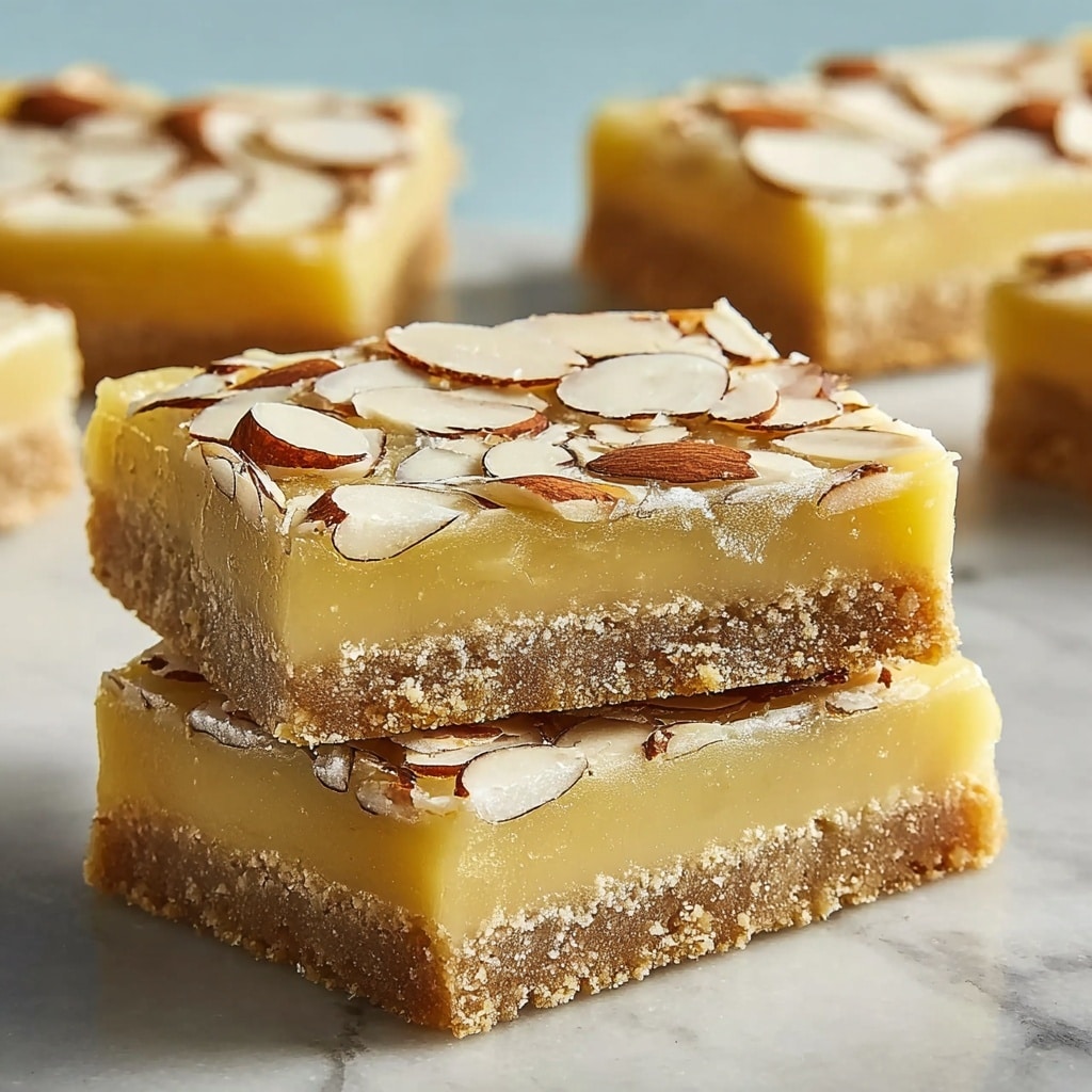 Almond Bars with White Chocolate Drizzle Recipe 5 Almond Bars with White Chocolate Drizzle Recipe - Recipe Image