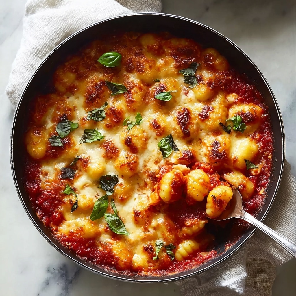 One Pan Gnocchi Pesto Bake Recipe