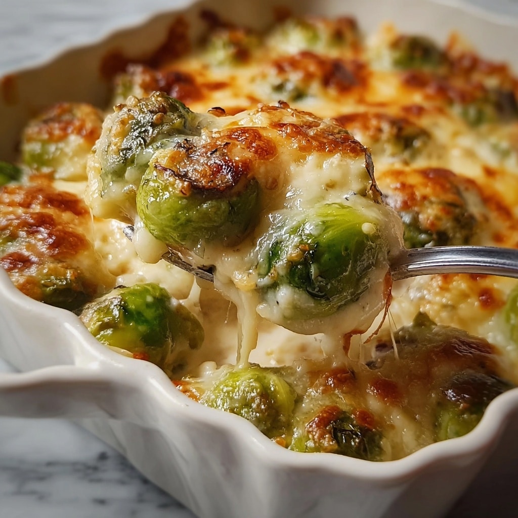 Brussels Sprouts Gratin Recipe