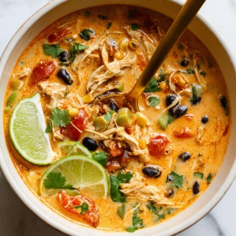 Creamy Chicken Enchilada Soup Recipe